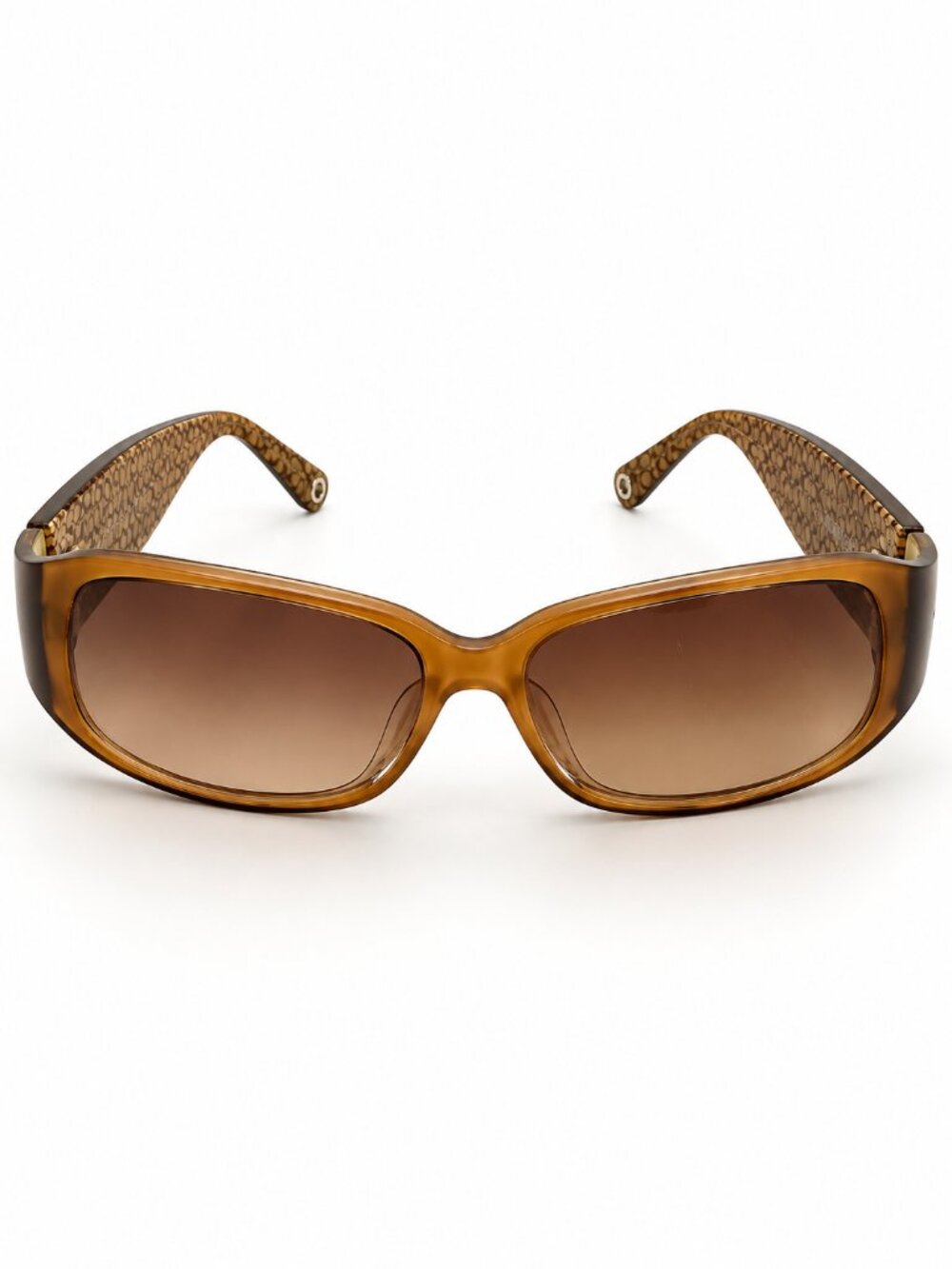 Coach Keri S464 Tortoise Signature C Brown Gradient Sunglasses
